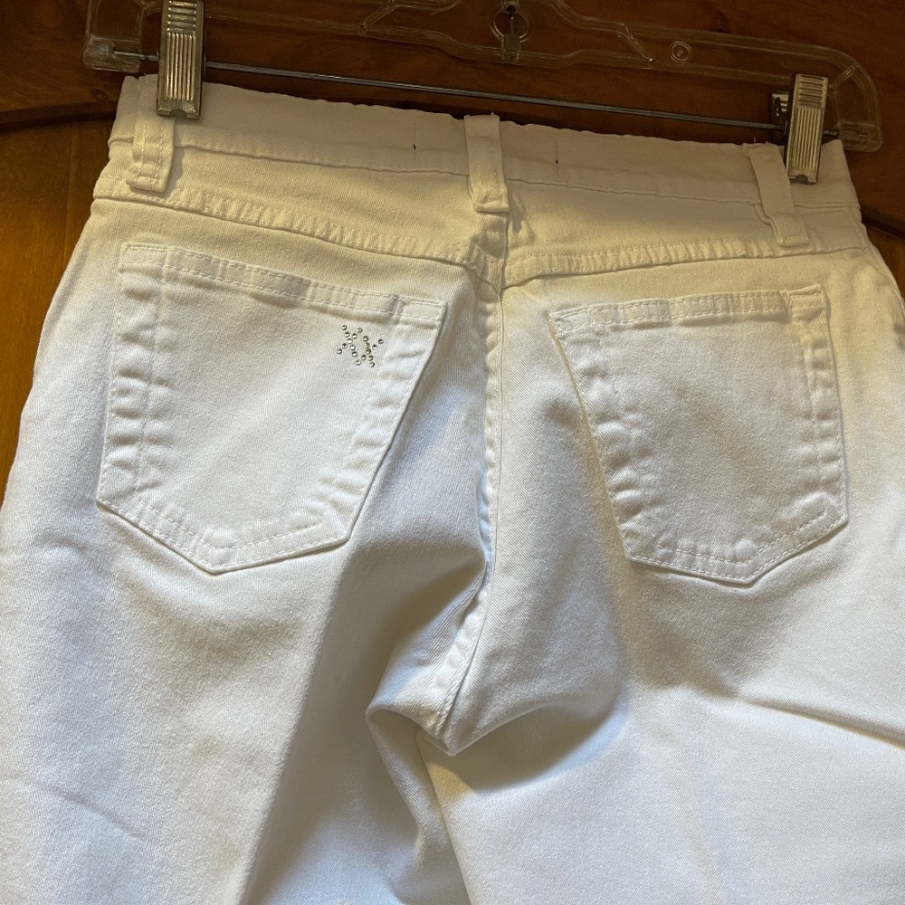 Brazil Roxx White High Rise Wide Leg Jeans Size 2 (38) NWOT - Picture 10 of 13